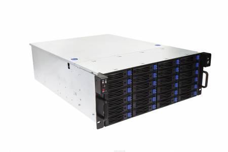S Solutions SRN4L24 Enterprise NAS+iSCSI+Fibre Unified Storage 4U 24-bay 企業級網路儲存系統